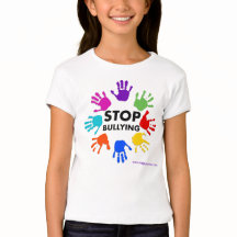 Stop het Shirt van Bullying Girls