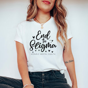 Stop het stigma - Geestelijke Gezondheid T-shirt
