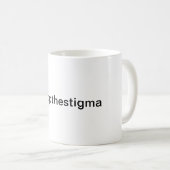 Stop het stigma! koffiemok (Voorkant rechts)