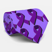 Stop huiselijk geweld stropdas (Opgerold)