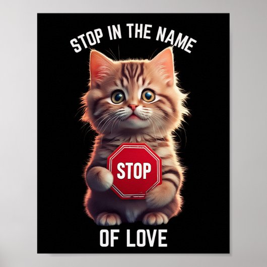 Stop In de Naam van de Liefde Poster (Voorkant)