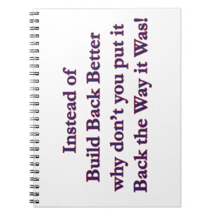 Stop-it-back Notitieboek