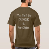 Stop jezelf te vermoorden t-shirt (Achterkant)