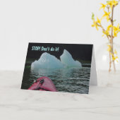 Stop! Kaart (Gele Bloem)