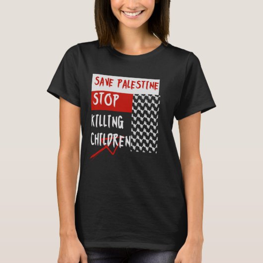 Stop Killing Children T-shirt (Voorkant)