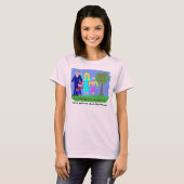 Stop kindermisbruik! - Crayon Faces T-shirt (Voorkant volledig)