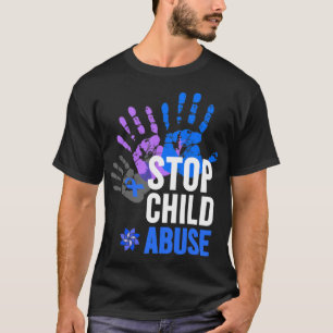 Stop kindermisbruik - Voorlichting over kindermisb T-shirt