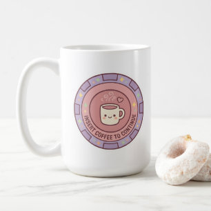Stop koffie om door te gaan Gamer Mok