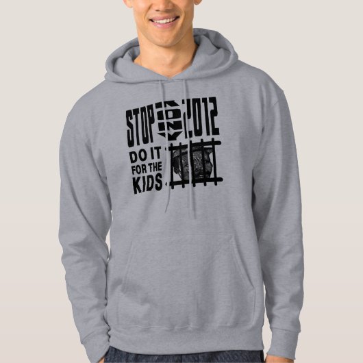 Stop Kony 2012 - Doe het voor de KINDEREN Hoodie (Voorkant)