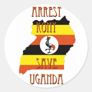 Stop Kony 2012 Ronde Sticker