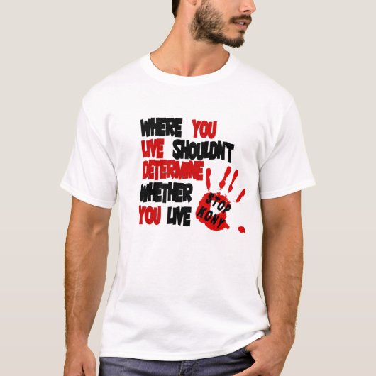 STOP KONY 2012 T-SHIRT (Voorkant)