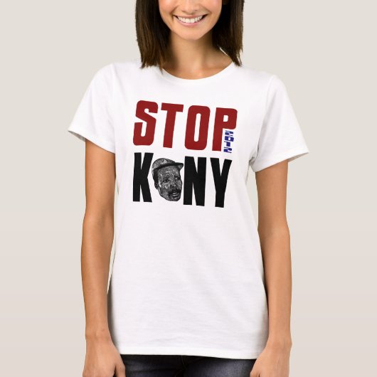 Stop Kony 2012 T-shirt (Voorkant)