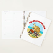 Stop Kustvervuiling Zee Schildpad Milieu Planner (Display)