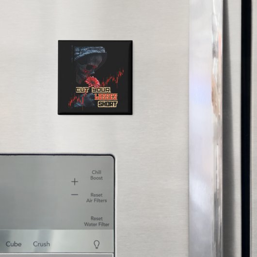 Stop loss | Motivation | Fantasy trade Design Magneet (Insitu (Koelkast))