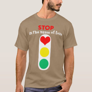 Stop Love grappig T-shirt