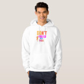 Stop me nu. hoodie (Voorkant volledig)