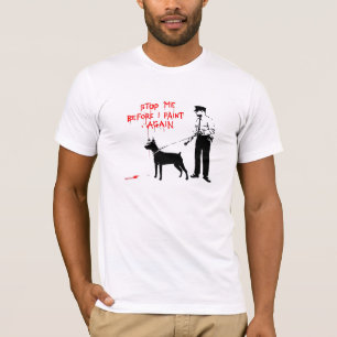 Stop me voordat ik weer schilder t-shirt
