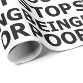 Stop met arm zijn cadeaupapier (Rol Hoek)