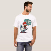 Stop met ! doden t-shirt (Voorkant volledig)