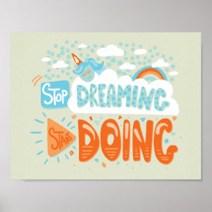 Stop met dromen, begin met Honeydew Poster