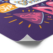 Stop met dromen, begin met Indigo Poster (Hoek)