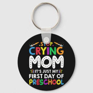 Stop met het drogen van mama... sleutelhanger