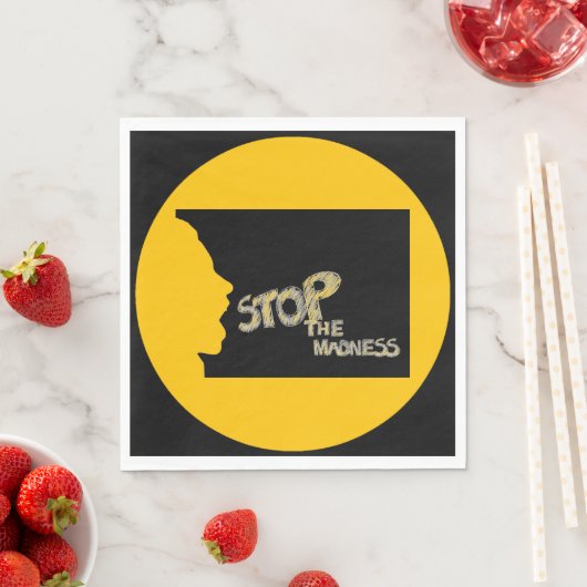 Stop met het papier van Napkin Servet (Insitu)