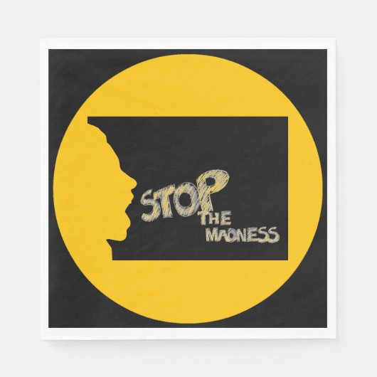 Stop met het papier van Napkin Servet (Voorkant)