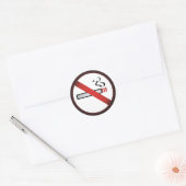 Stop met het roken van Stickers (Envelop)
