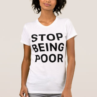 Stop met het slechte Shirt Funny Meme Reference T-