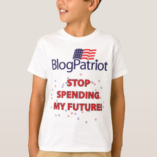 Stop met het spenderen van mijn toekomst! t-shirt