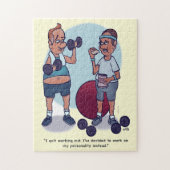 Stop met het uitwerken van grappige puzzel legpuzzel (Verticaal)