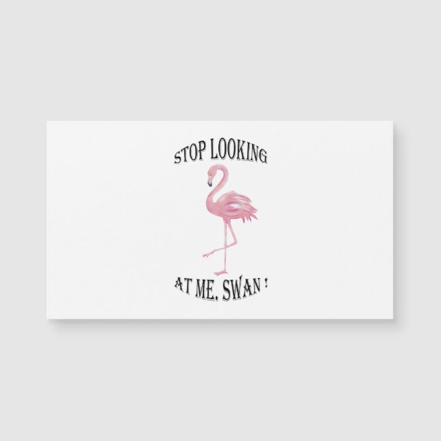 Stop met kijken naar me Swan (Voorkant)