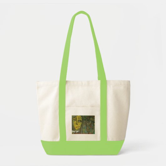 stop met lyin' tote bag (Voorkant)