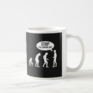 Stop met me te volgen! koffiemok