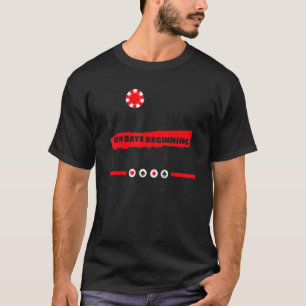 Stop met mijn kaartenspel met Casino Poker spelen T-shirt