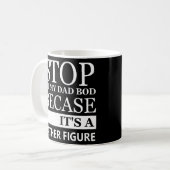 Stop met naar m'n vader te kijken omdat het een va koffiemok (Voorkant links)