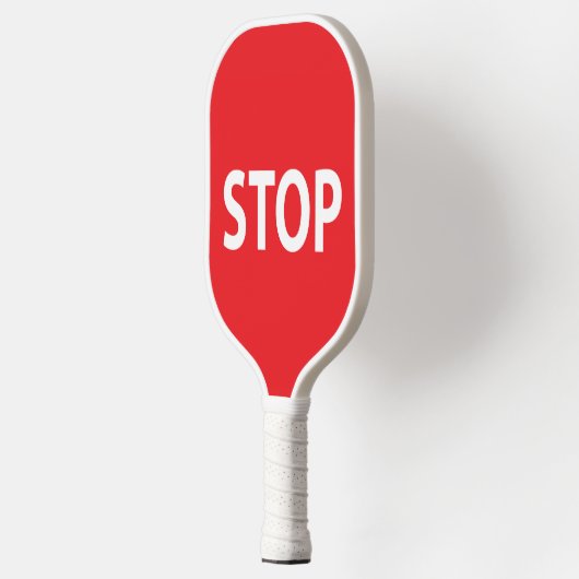 Stop met Pickleball Paddle (Links)