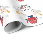 Stop met roken alsjeblieft cadeaupapier (Rol Hoek)