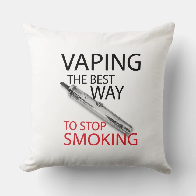 Stop met roken kussen (Voorkant)
