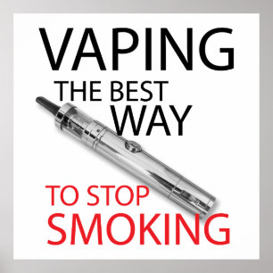 Stop met roken poster