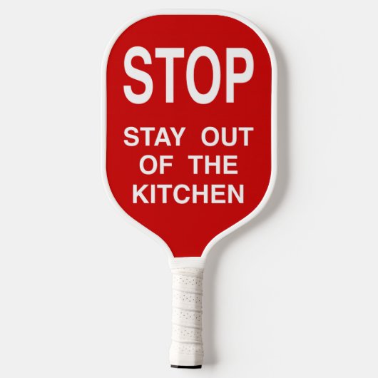 Stop met uit het keukenbord te blijven pickleball paddle (Achterkant)