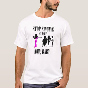 Stop mijn deel T Shirt te zingen