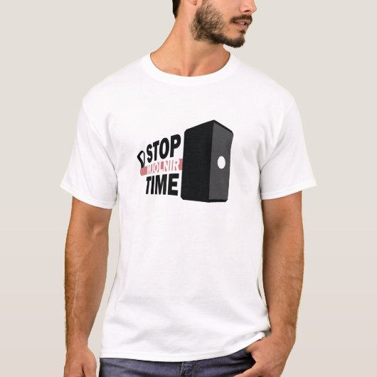 Stop. Mjolnir Tijd. T-shirt (Voorkant)
