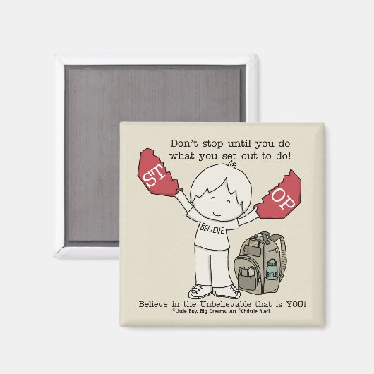 Stop niet magneet (Voorkant / Achterkant)