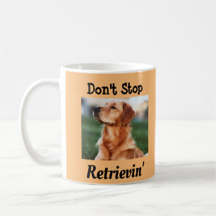 Stop niet met de Golden Retriever Champion. Koffiemok