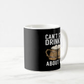 Stop niet met drink over je Bier Drinker2 Koffiemok (Voorkant rechts)