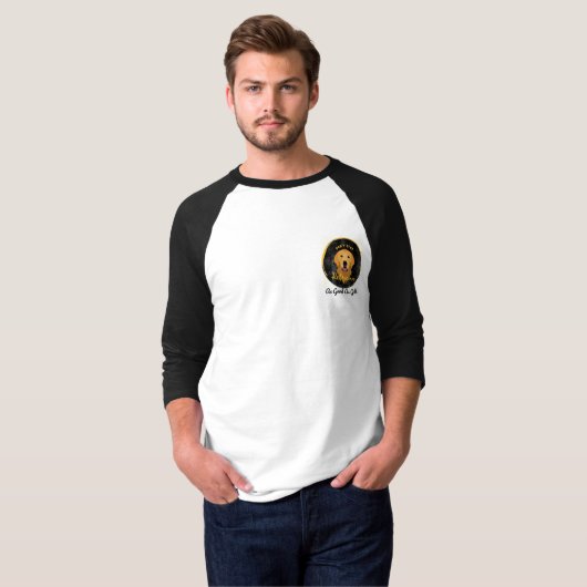 "Stop niet met het terugwinnen" Baseball T-shirt (Voorkant volledig)