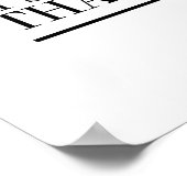 Stop niet met John Greenleaf Whittier Poster (Hoek)