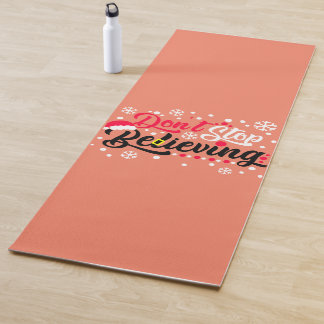 Stop niet met Kerstmis te geloven dat de rendieraa Yogamat